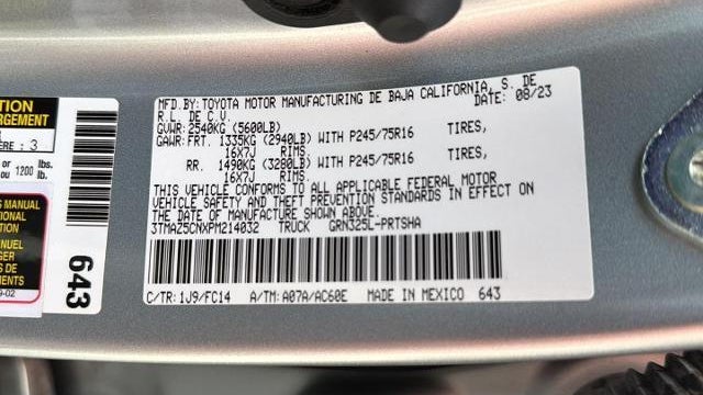 2023 Toyota Tacoma SR5 V6
