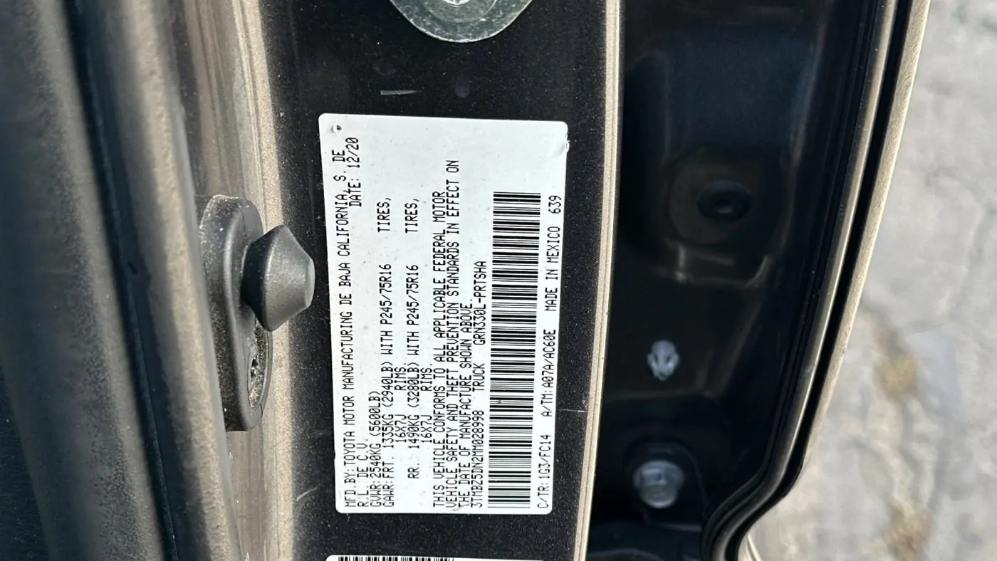 2021 Toyota Tacoma TRD Sport