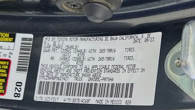 2023 Toyota Tacoma Trail Special Edition