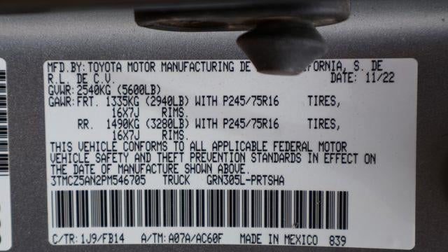 2023 Toyota Tacoma TRD Pro