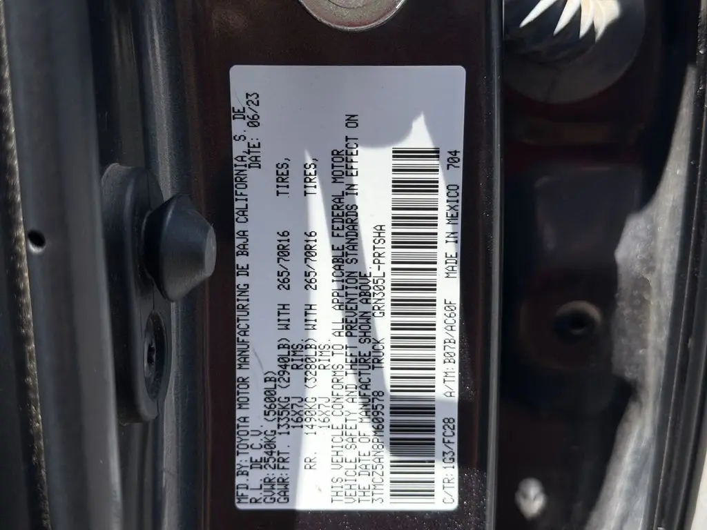 2023 Toyota Tacoma - $40,980