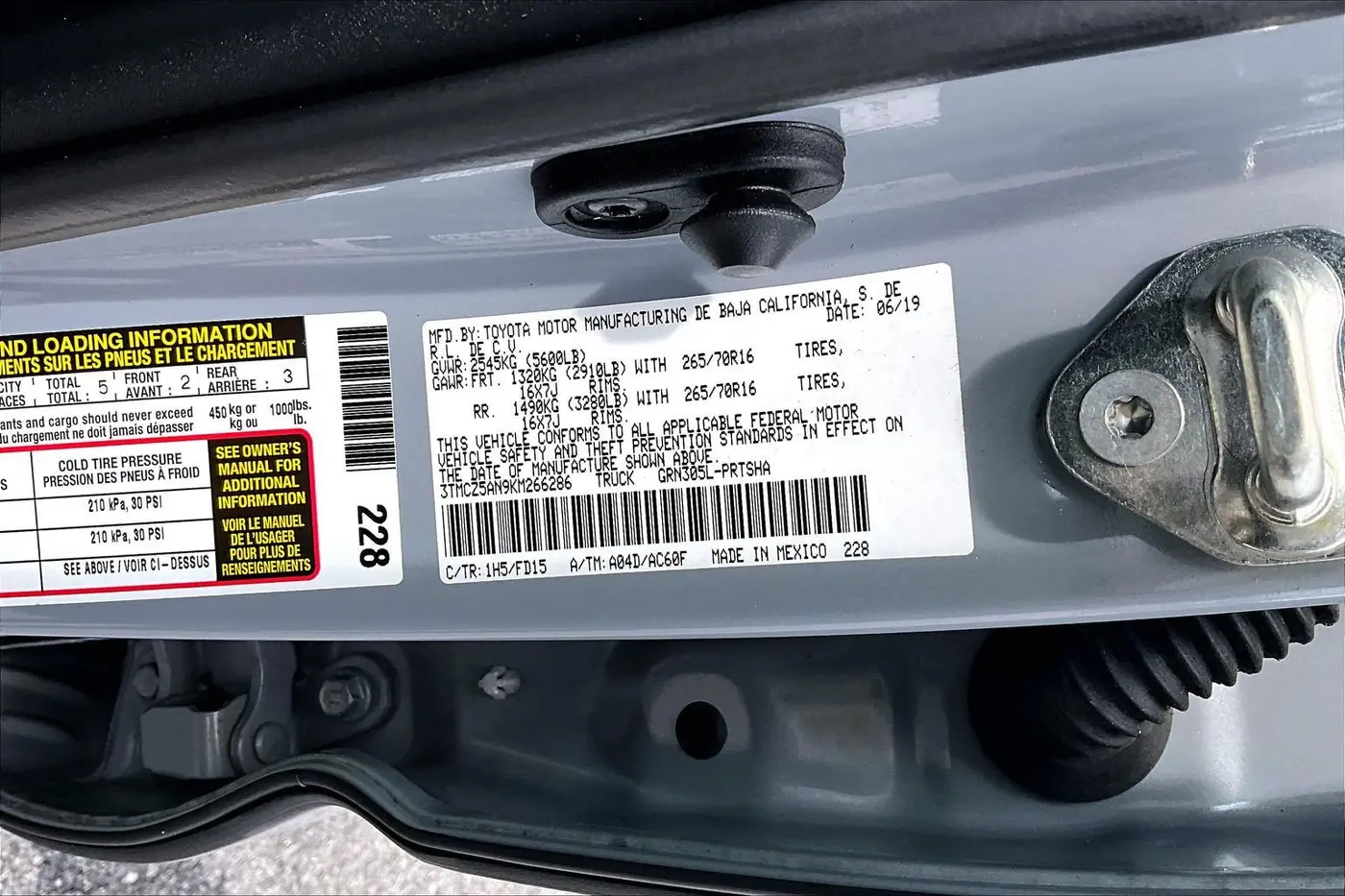 2019 Toyota Tacoma - $32,999