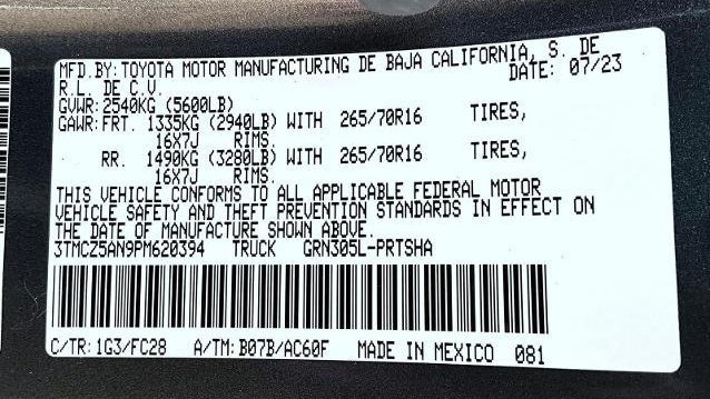 2023 Toyota Tacoma Trail Special Edition