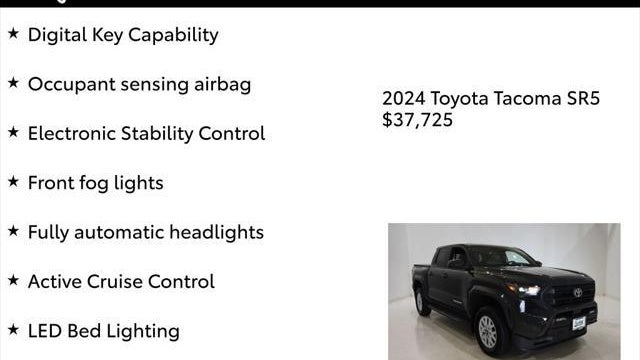 2024 Toyota Tacoma SR5