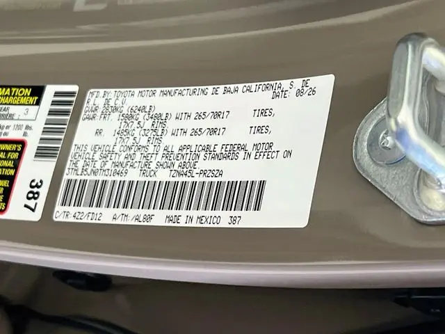 2026 Toyota Tacoma - $48,900