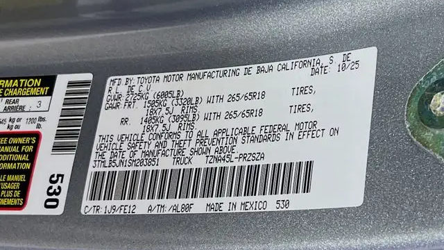 2025 Toyota Tacoma SR5