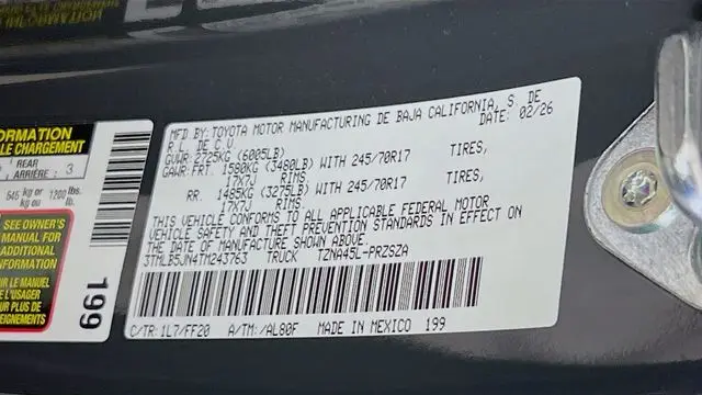 2026 Toyota Tacoma TRD Sport