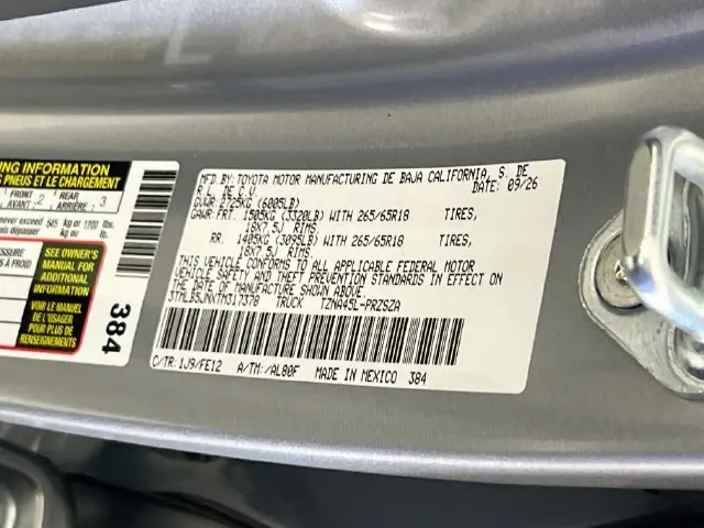 2026 Toyota Tacoma - $48,800