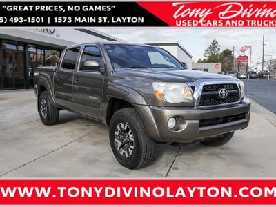 2011 Toyota Tacoma 4X4 V6 4DR Double Cab 5.0 FT SB 6M