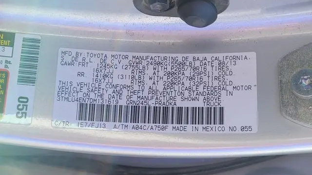 2013 Toyota Tacoma V6