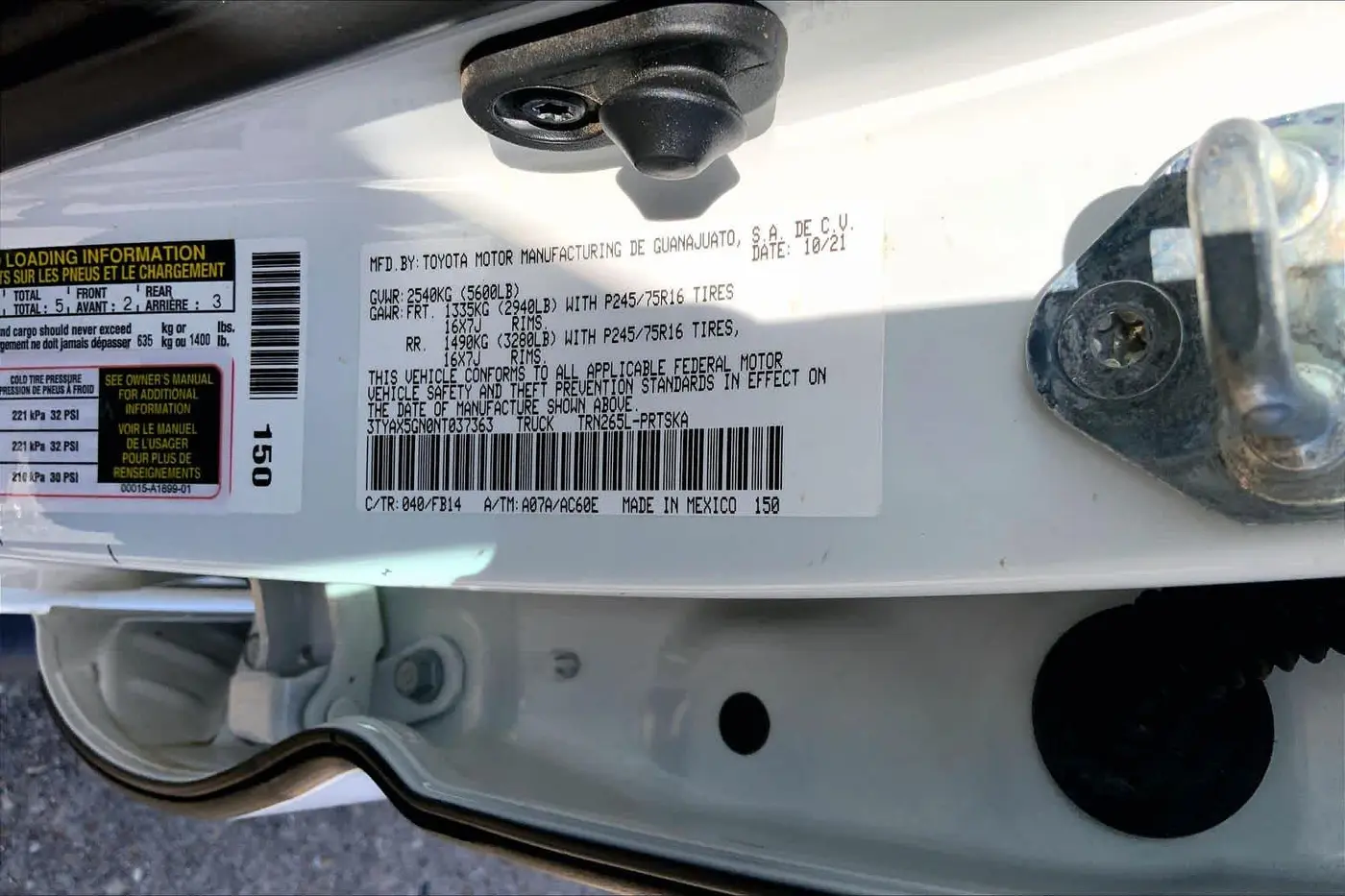 2022 Toyota Tacoma - $29,201