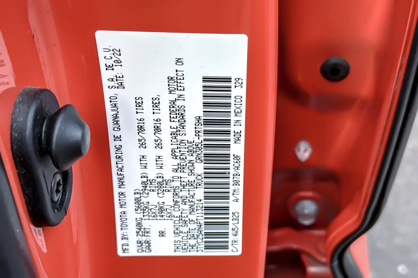 2023 Toyota Tacoma - $47,917