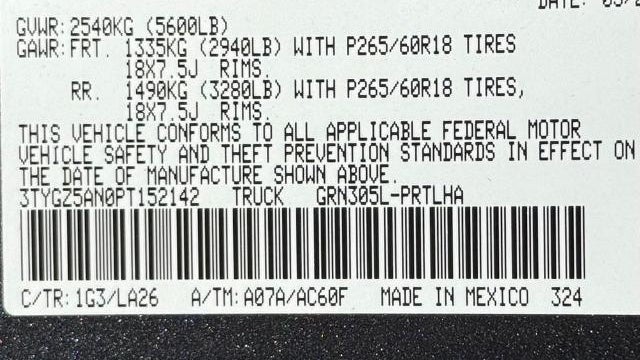 2023 Toyota Tacoma Limited