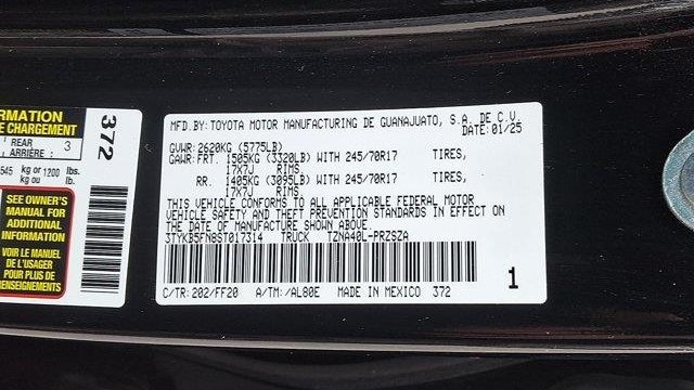 2025 Toyota Tacoma SR5