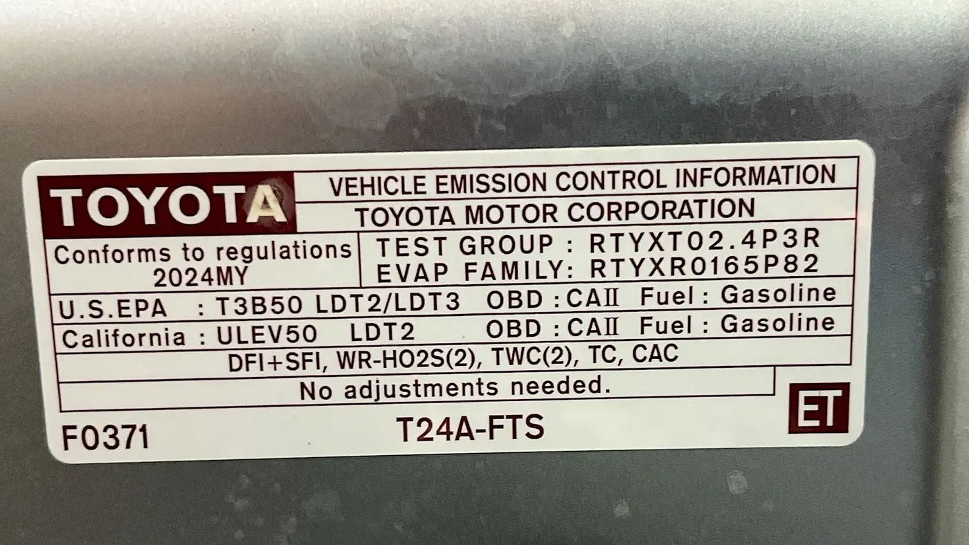 2024 Toyota Tacoma SR