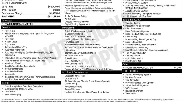 2024 Toyota Tacoma Trailhunter HV