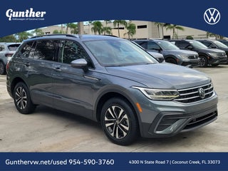 2022 Volkswagen Tiguan with Platinum Gray Metallic Exterior