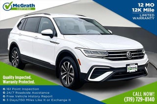 2022 Volkswagen Tiguan with Oryx White Pearl Exterior