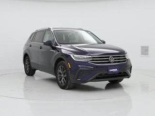 2022 Volkswagen Tiguan with Atlantic Blue Metallic Exterior