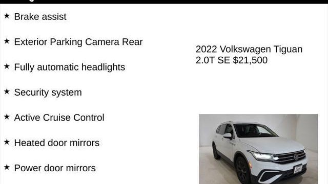 2022 Volkswagen Tiguan SE 4Motion