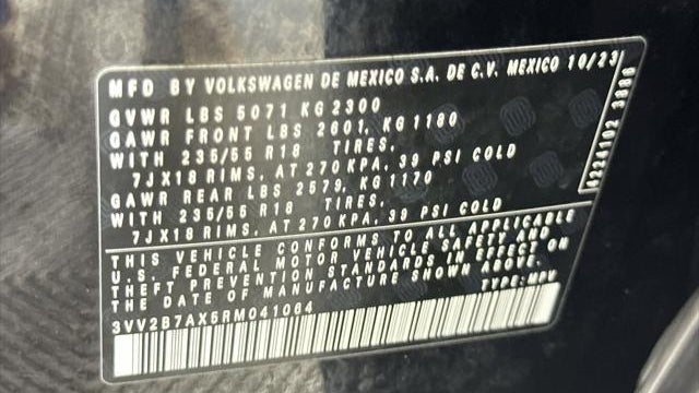 2024 Volkswagen Tiguan Wolfsburg Edition 4Motion