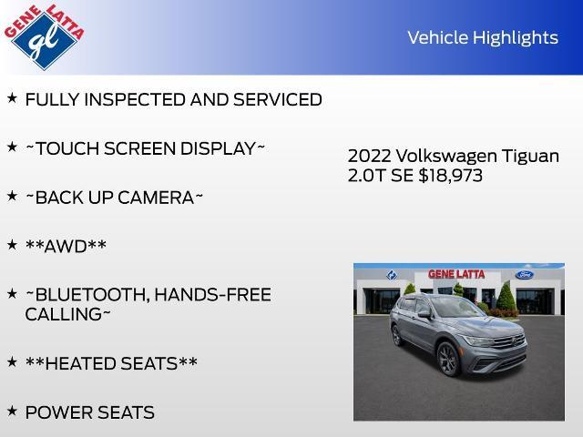 2022 Volkswagen Tiguan - $18,212
