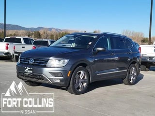 2021 Volkswagen Tiguan with Platinum Gray Metallic Exterior