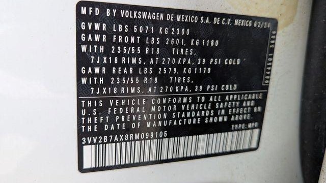 2024 Volkswagen Tiguan Wolfsburg Edition 4Motion