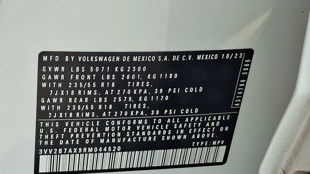 2024 Volkswagen Tiguan Wolfsburg Edition 4Motion