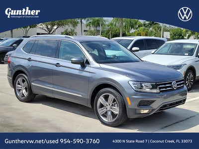 Photo of a 2021 Volkswagen Tiguan SE R-LINE Black 4DR SUV for sale