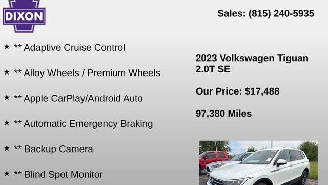 2023 Volkswagen Tiguan SE
