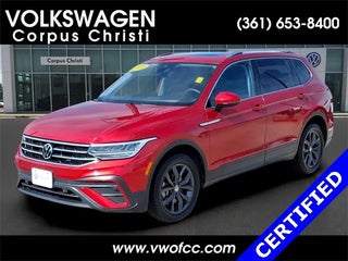 2022 Volkswagen Tiguan with Kings Red Metallic Exterior