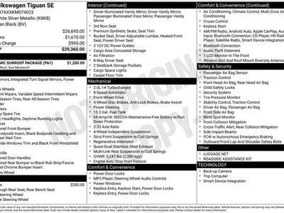 Photo of a 2019 Volkswagen Tiguan SE 4DR SUV for sale
