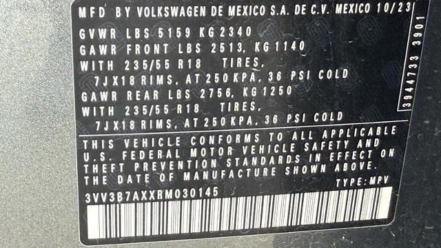 2024 Volkswagen Tiguan SE