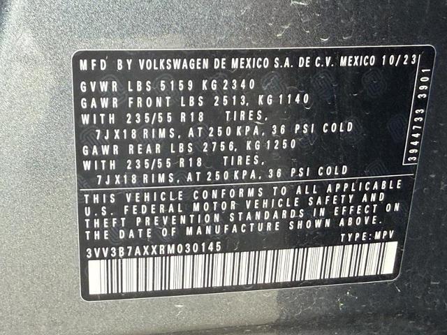 2024 Volkswagen Tiguan - $19,812