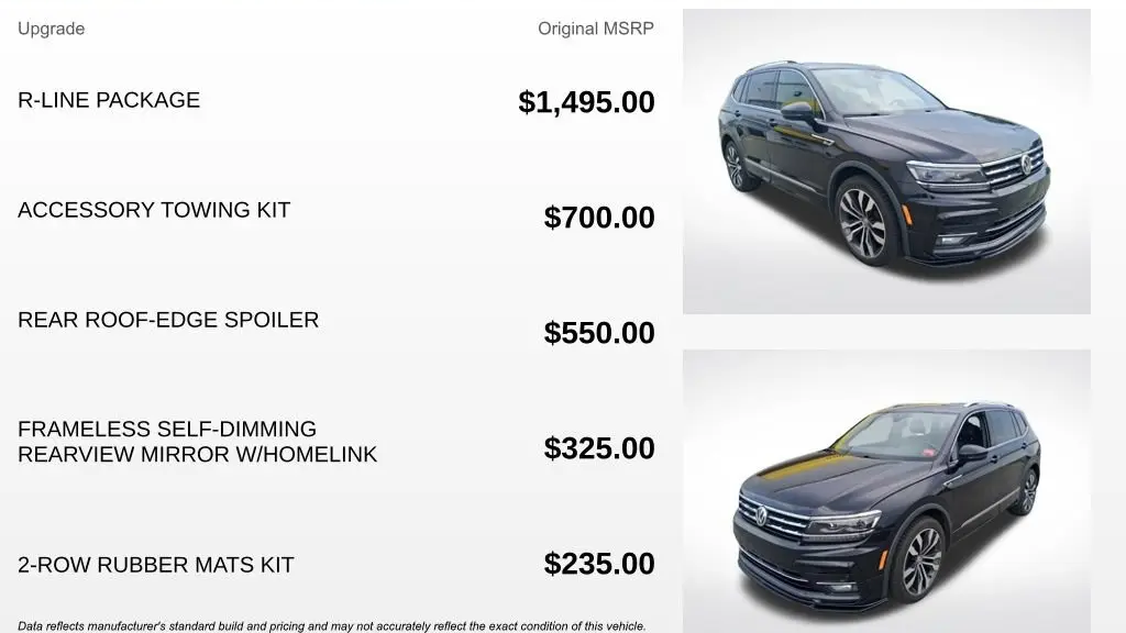 2018 Volkswagen Tiguan 2.0T SEL Premium 4Motion