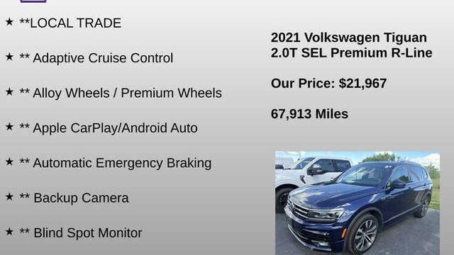 2021 Volkswagen Tiguan SEL Premium R-Line 4Motion