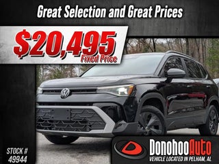 2025 Volkswagen Taos with Deep Black Pearl Exterior