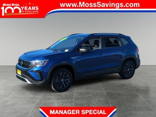 2024 Volkswagen Taos with Dusk Blue Exterior