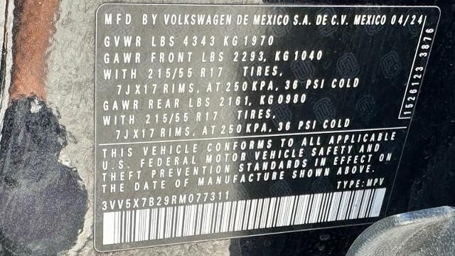 2024 Volkswagen Taos S