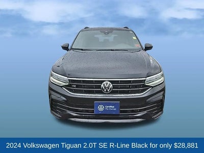 2024 Volkswagen Tiguan AWD SE R-LINE Black 4motion 4DR SUV