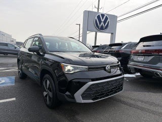 2025 Volkswagen Taos with Deep Black Pearl Effect Exterior