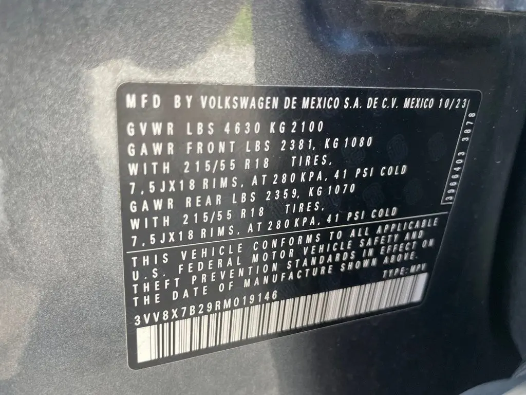 2024 Volkswagen Taos - $15,497