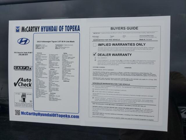 2023 Volkswagen Tiguan - $22,699