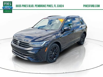 Photo of a 2022 Volkswagen Tiguan SE R-LINE Black 4DR SUV for sale