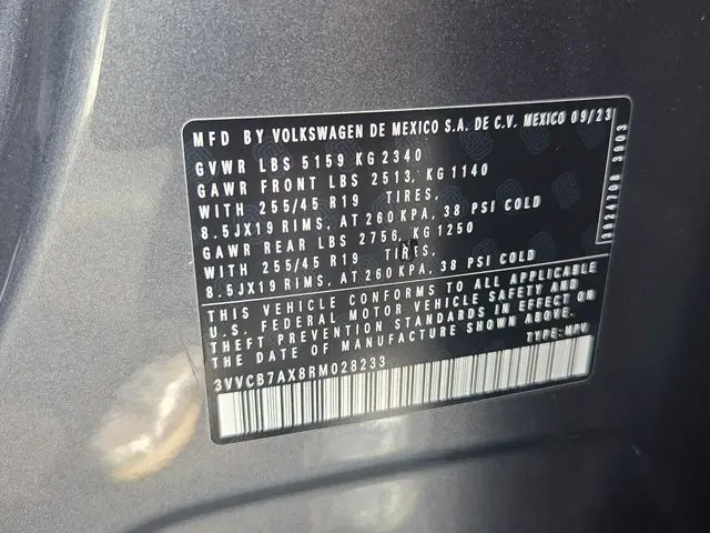 2024 Volkswagen Tiguan - $24,450
