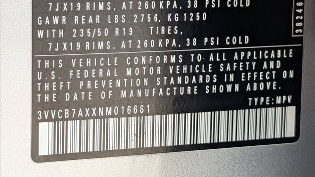 2022 Volkswagen Tiguan SE R-Line Black