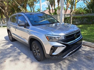 2023 Volkswagen Taos with Pyrite Silver Metallic Exterior