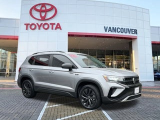 2022 Volkswagen Taos with Pyrite Silver Metallic Exterior