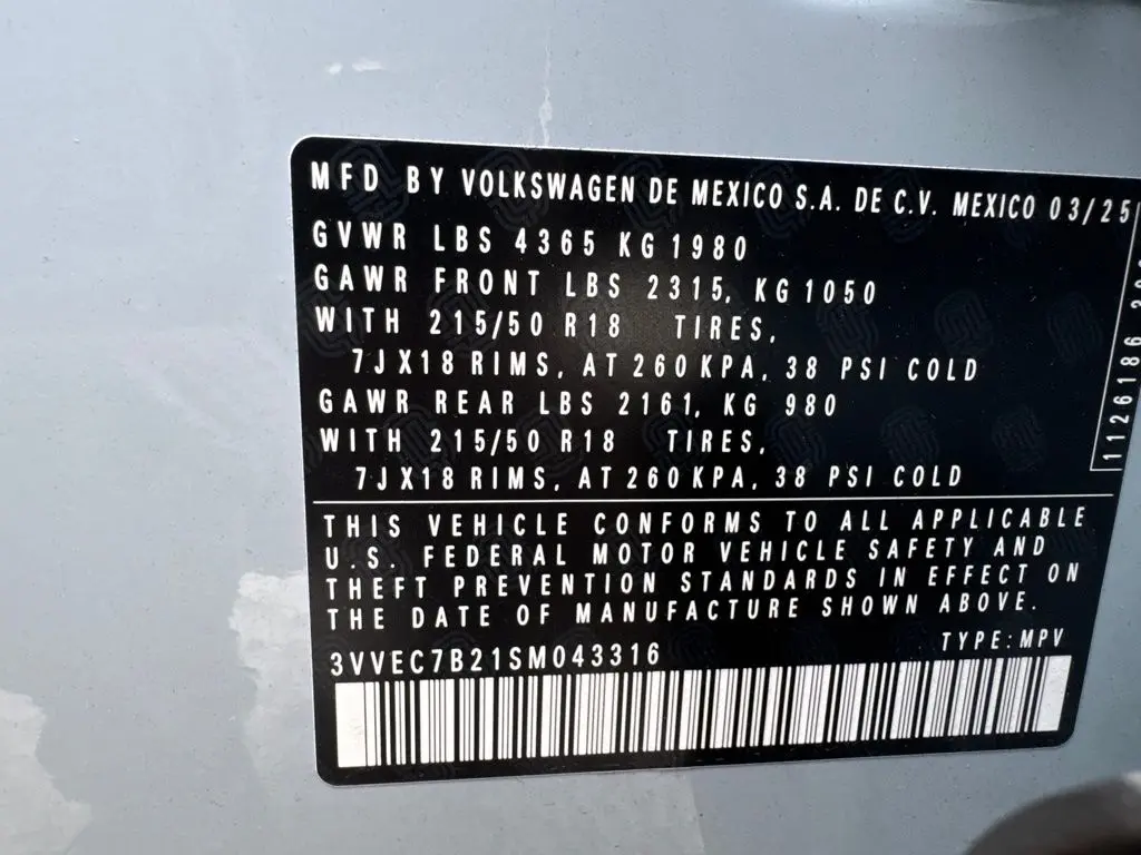 2025 Volkswagen Taos - $22,282